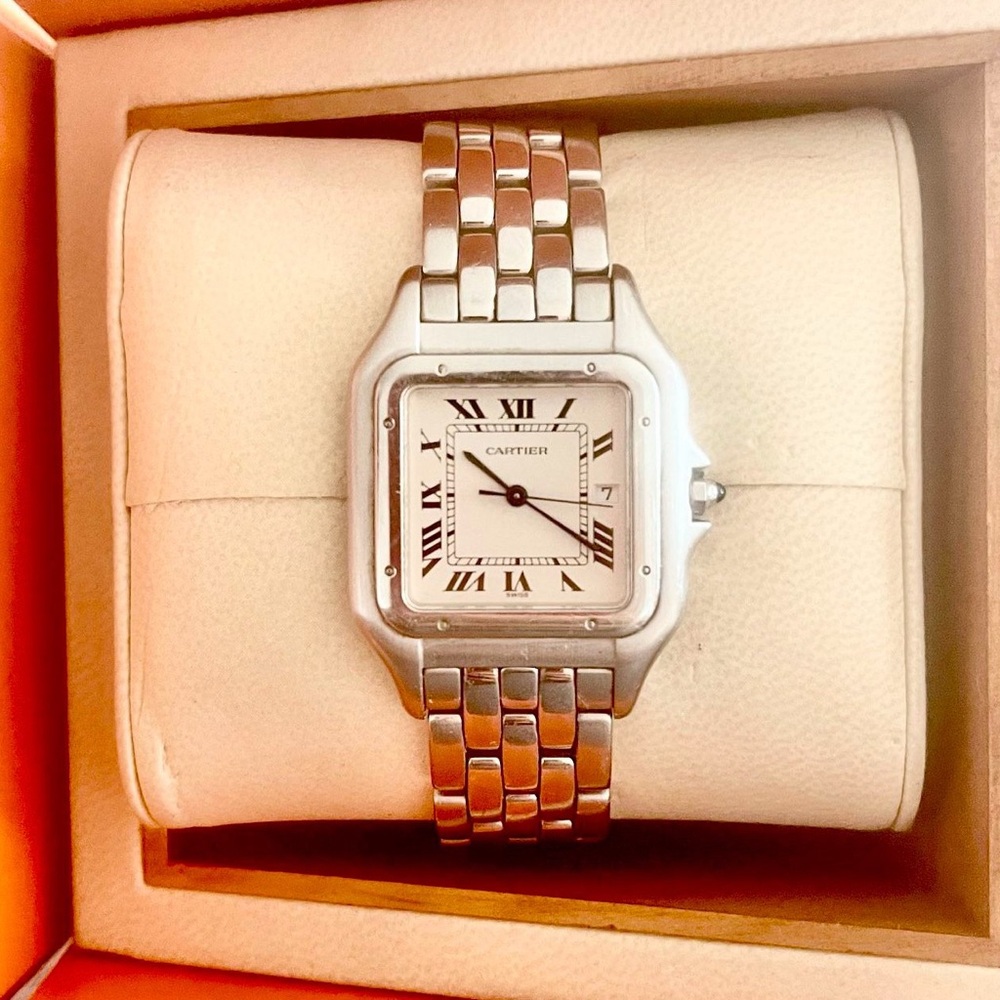 Cartier Silver Watch